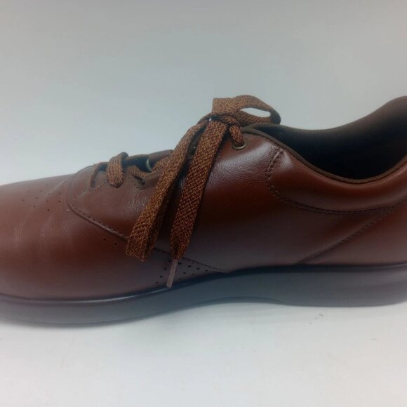 SAS Free TIme Womens Size 10 M Shoes Tripad Comfort Brown Teak Lace Up - Picture 5 of 13